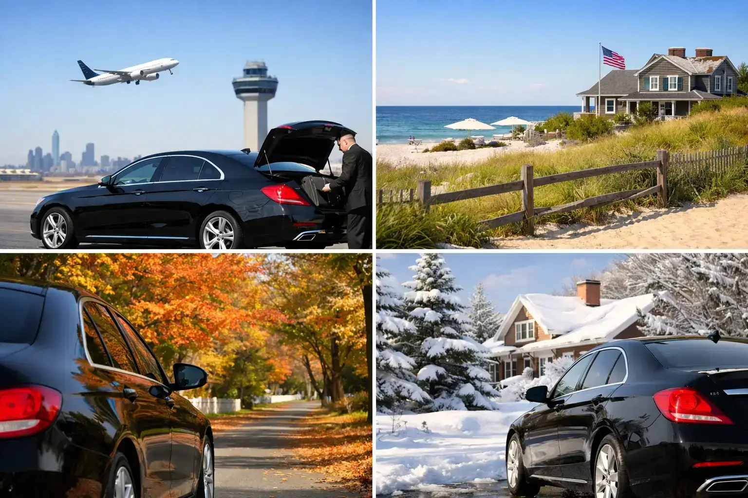 JFK to Hamptons car service for every season
