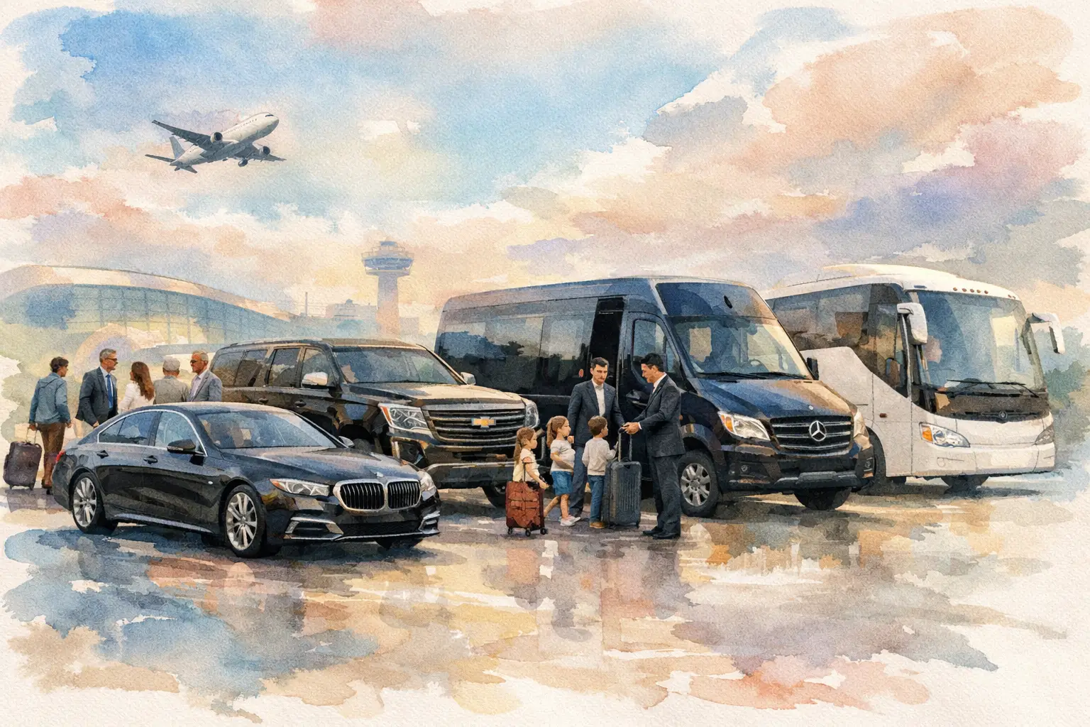 JFK Van Service for Groups Families and Flights | WTM365 | U.S. Limosystems JFK Van Service for Groups, Families, and Flights