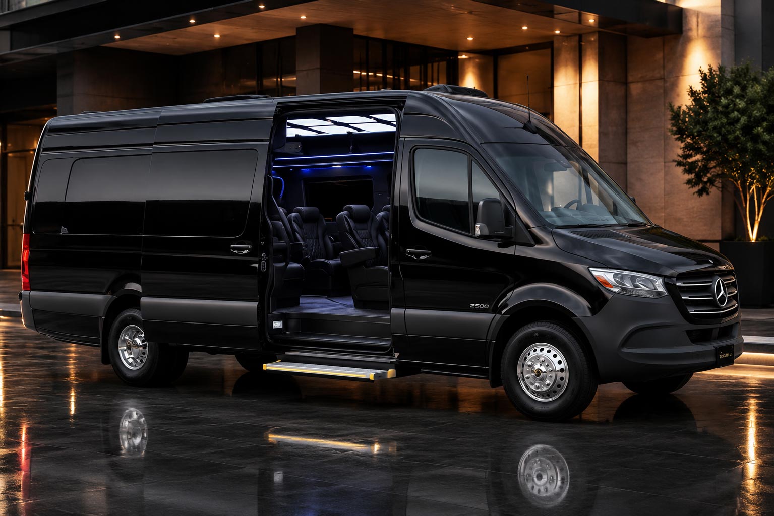 Mercedes-Benz Sprinter van for group transportation